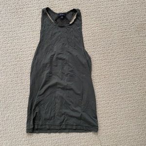 Alala signature tank army green racerback